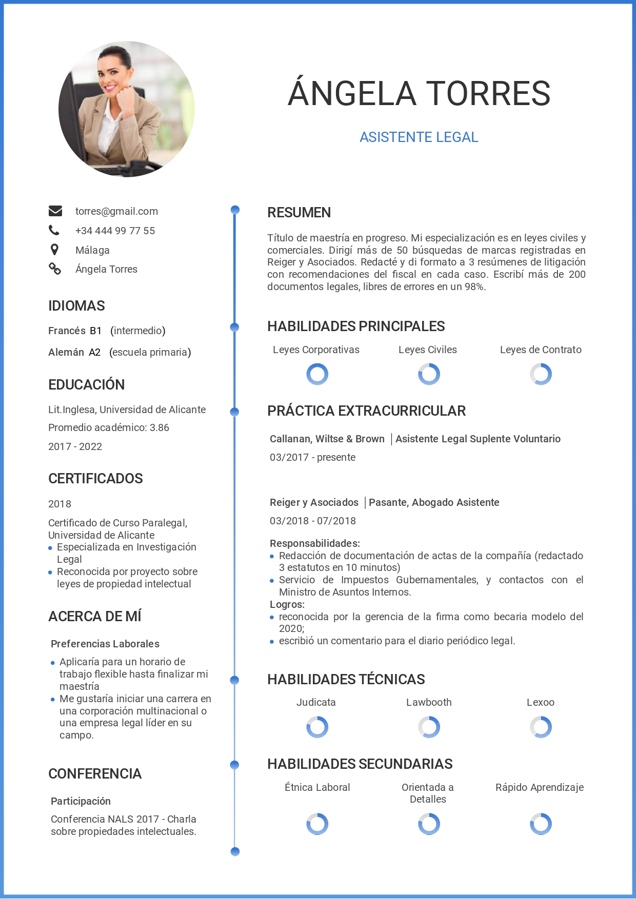 Currículum sin Experiencia Laboral Dolor de Estudiante CV You Blog