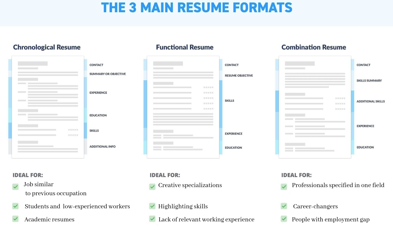 resume format